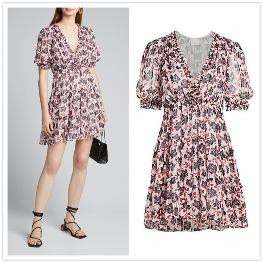 Cinq à Sept Tish Printed Mini Dress